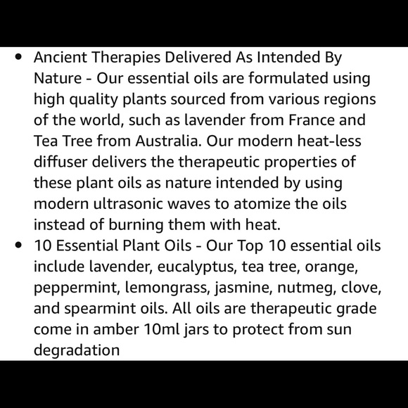 🆕 Ultrasonic Diffuser with 10 Pure Essential Oils - Picture 8 of 13